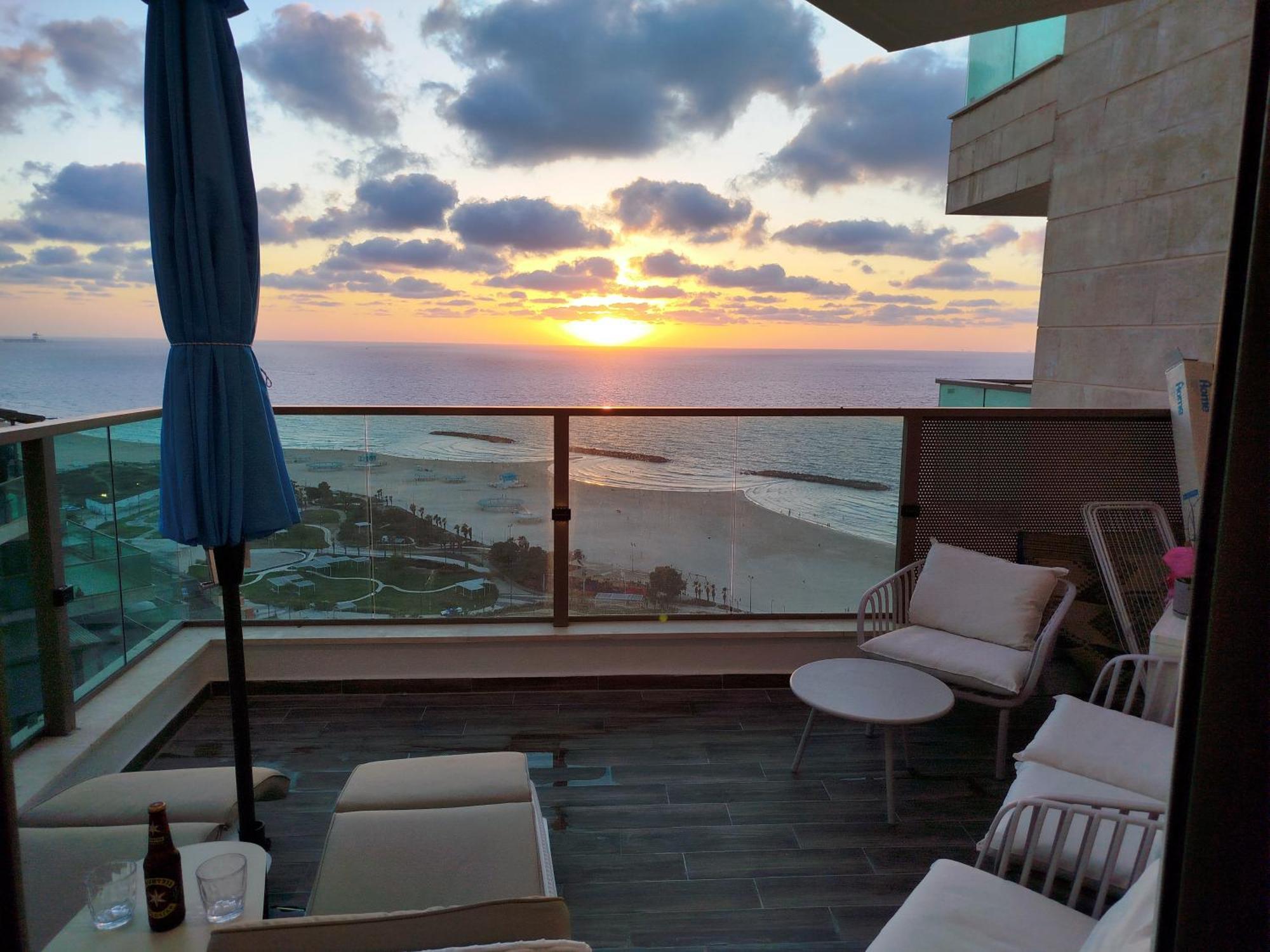 Sunset Suite Sea&Sky Ashkelon Esterno foto